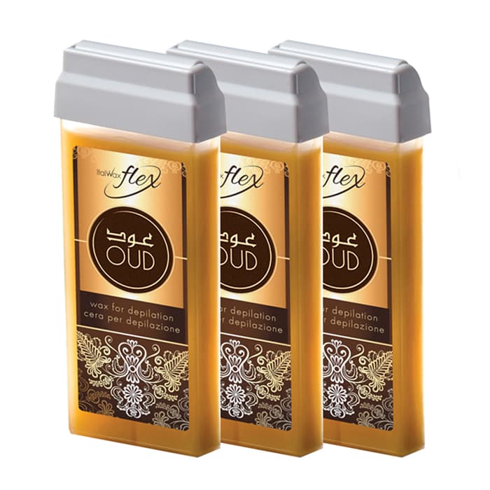 3st OUD varm vax roll-on kassett FLEX, Italwax TR11