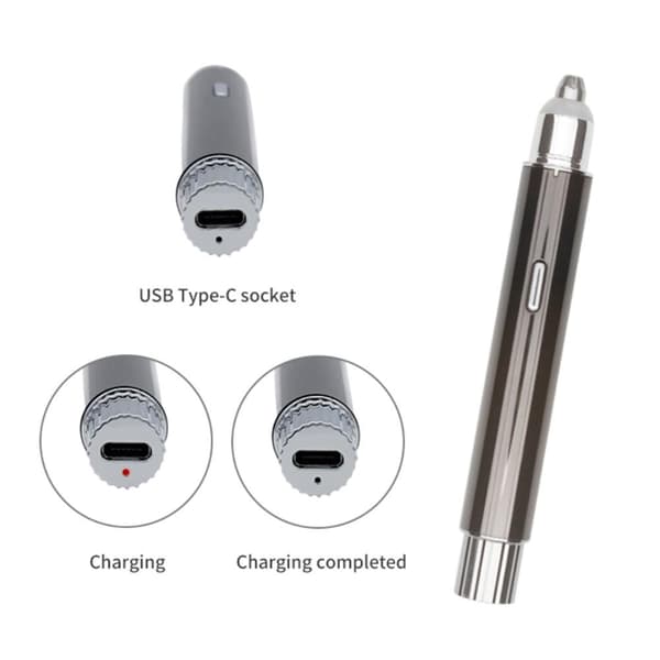 USB oppladbar øyenbrynshårfjerningstrimmer barbering
