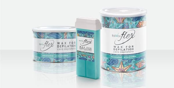 100g Aquamarina - Roll on vax - Flex - Italwax