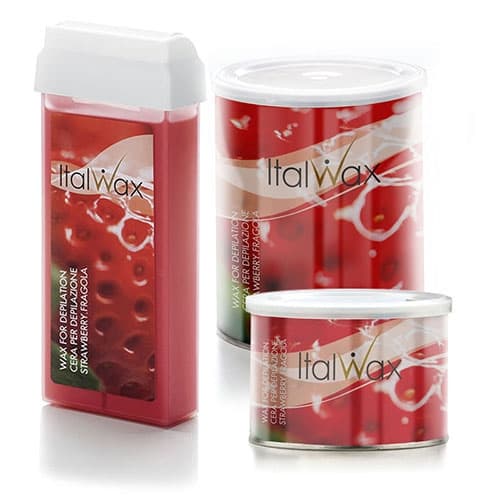 100g Strawberry - Roll on vax - Italwax
