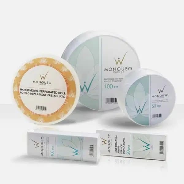 80m Depilations remsa för vaxning - Precut - Italwax - Monouso
