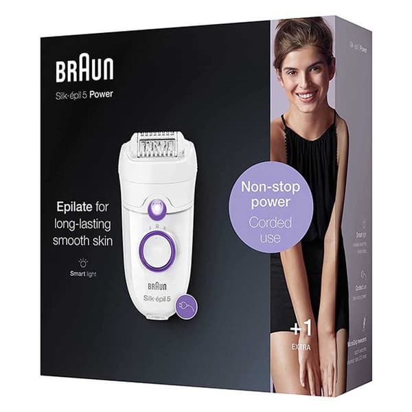 Braun Epilator Silk Epil 5 Durchsichtig