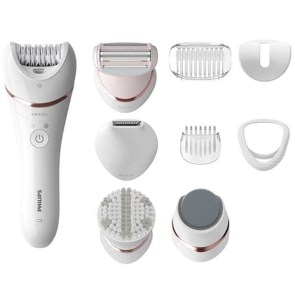 Philips Epilator Serie 8000 Wet And Dry Bre740/10 Søvfarvet