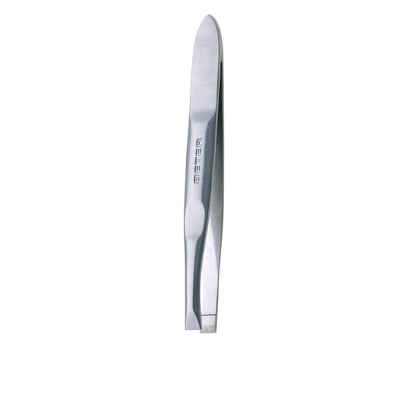 TWEEZERS straight tip stainless steel 6.5 cm