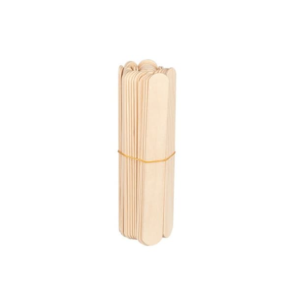 Stor træspatel 150x18x1,8 mm - 150 stk