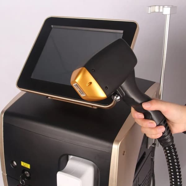 Diode Laser Hårfjerning Maskine, 3 Bølgelængder, Høj Effekt,KR, Håndtag