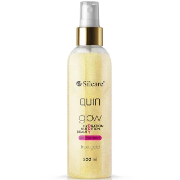 Quin - Torr kroppsolja - Glow Dry Oil - True gold - 200 ml
