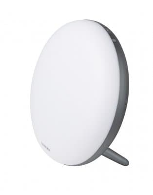 Ljusterapilampa LUMINO LED Silver Lanaform