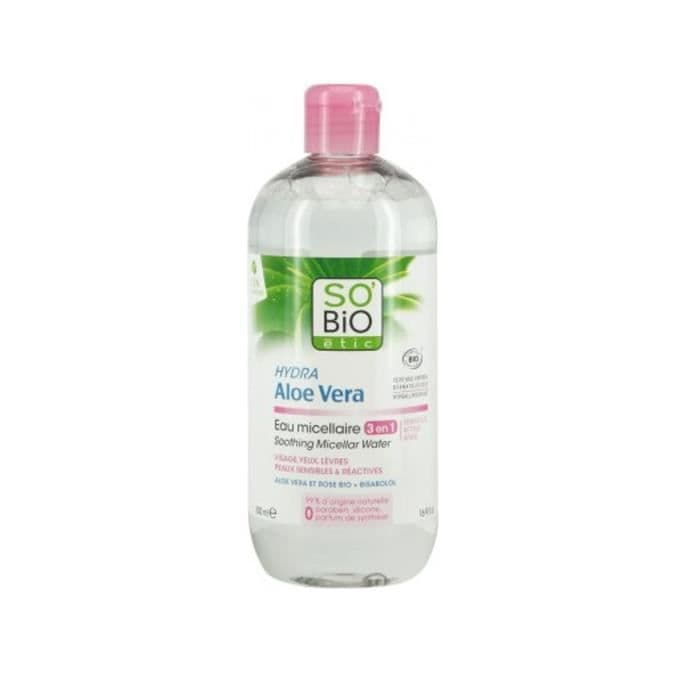 SO BIO Micellar Water 3In1 Aloe Vera 500ml