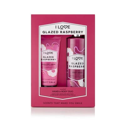 Giftset I Love…Glazed Raspberry Hand & Body Duo