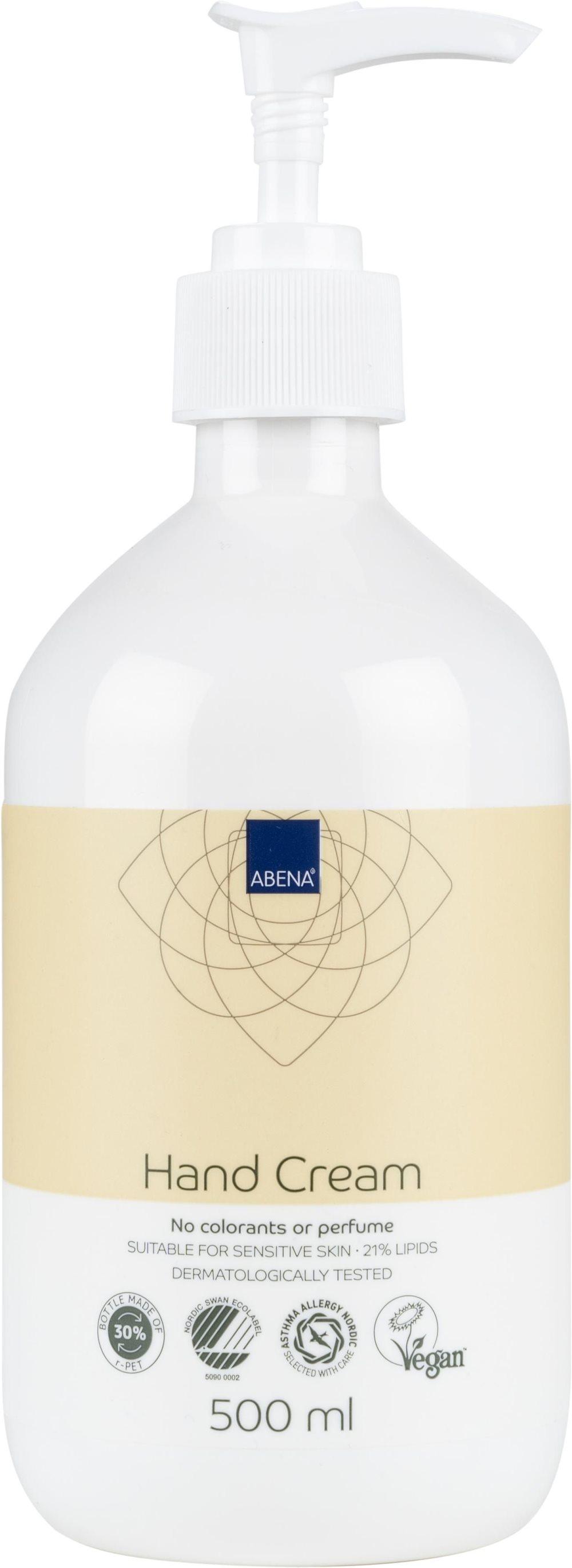 Handcreme ABENA utan färg & parfym 500ml