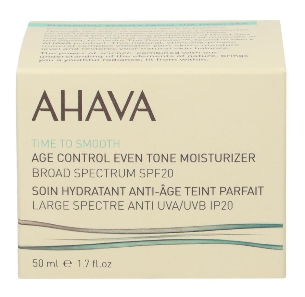 Ahava Time To S. Age Cont. Even Tone Moist. SPF20