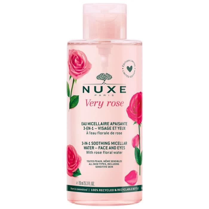 Very rose-Nuxe Very Rose Soothing Micellar Water 3-in-1 Ansikte och ögon