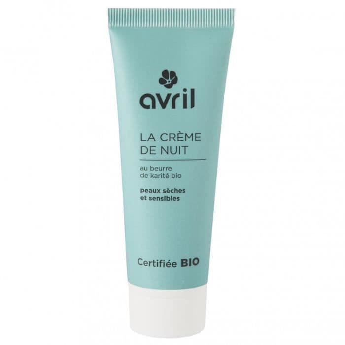 Avril Face Night Cream Torr och känslig hud Ekologisk 50ml