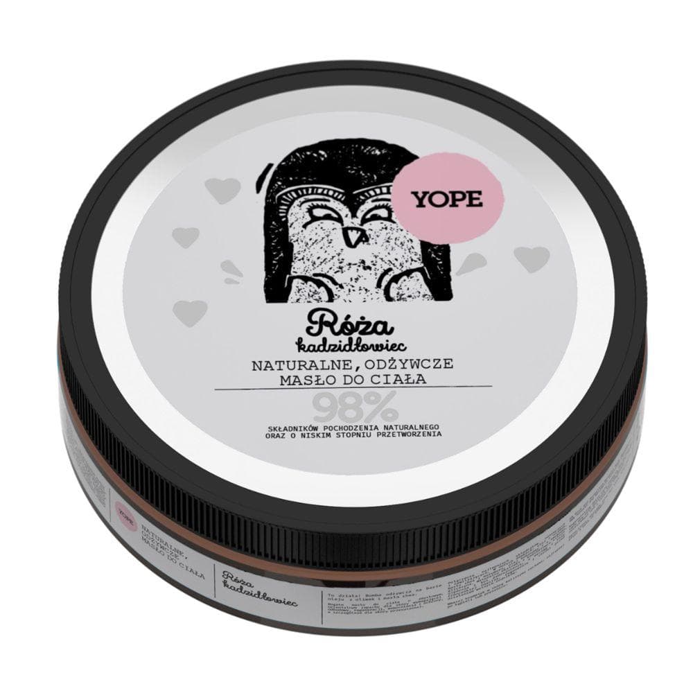 YopE Natural Body Butter Närings ros och rökelse 200ml