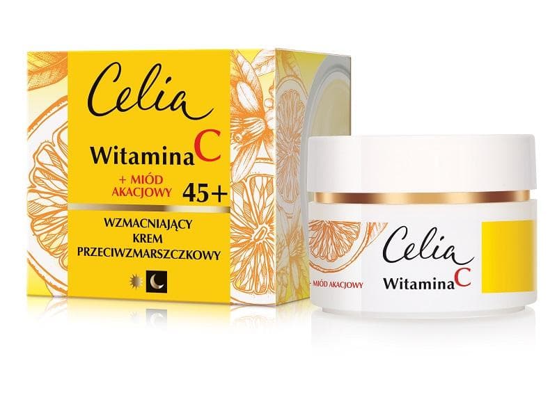 Celia Vitamin C 45+ Fortifying anti-wrinkle cream for day and night 50ml