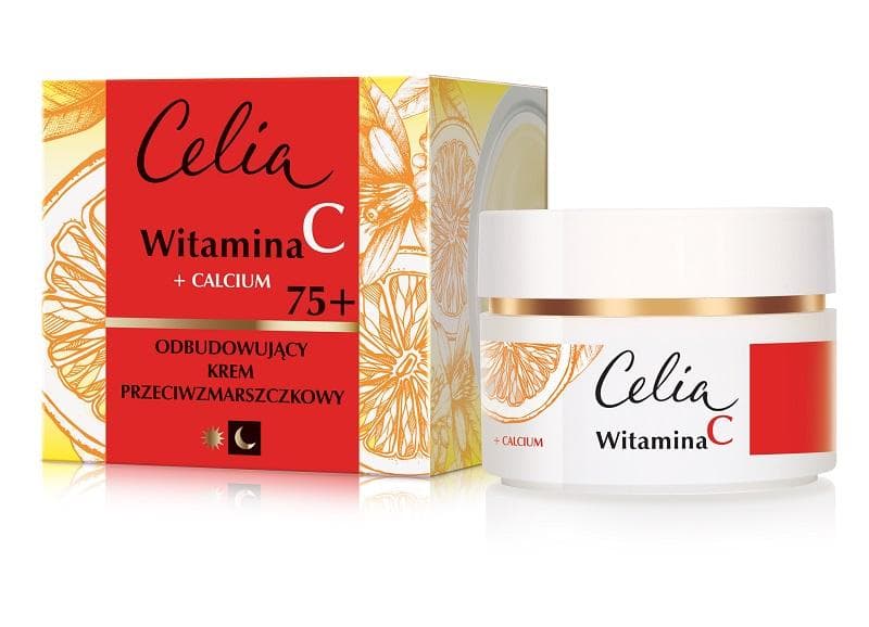 Celia Vitamin C 75+ by recovering anti-wrinkle cream for day and night 50ml