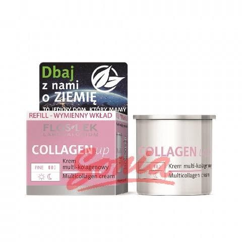 FLOSLEK Up Collagen Cream multi - collagen day and night - refill 50ml