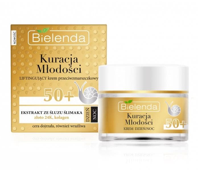 Youth Treatment Bielenda 50+ Lifting anti-wrinkle cream for day and night 50ml