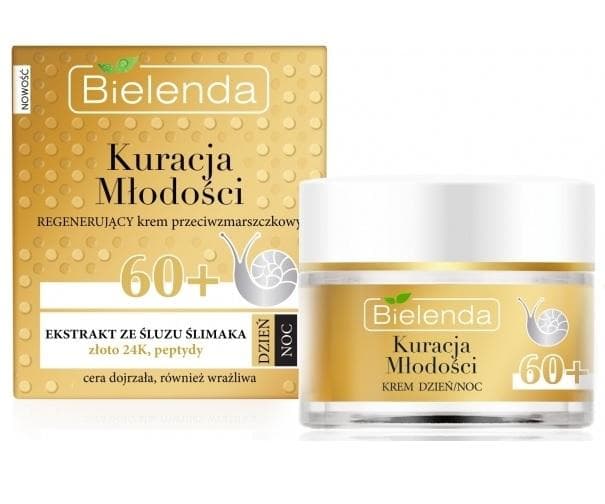 Bielenda 60+ Youth Treatment Regenerating anti-wrinkle cream for day and night 50ml