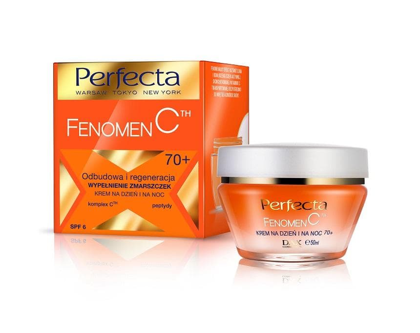 The phenomenon of C 70+ Perfecta Cream reconstruction, regeneration and fill wrinkles on day and night 50ml