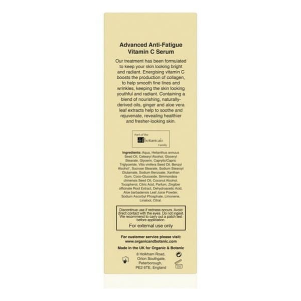 Ansigtsserum For Men Organic & Botanic (30 ml)
