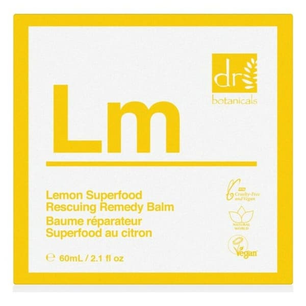 Fugtgivende balsam Lemon Superfood Botanicals (60 ml)