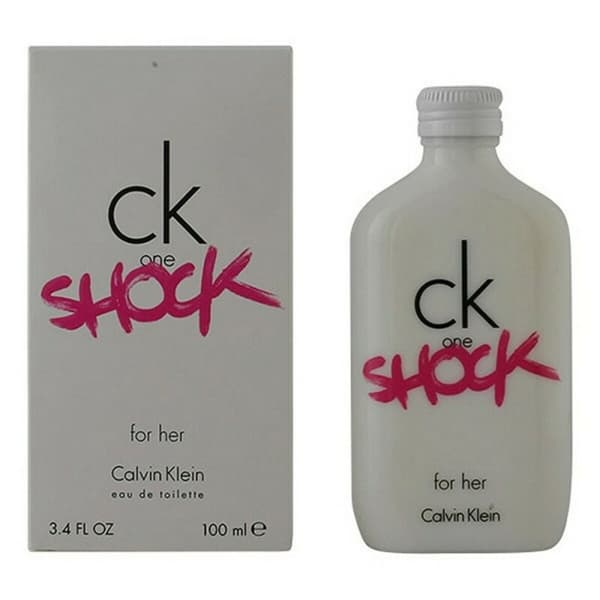 Dame parfyme Ck One Shock Calvin Klein EDT - 100 ml