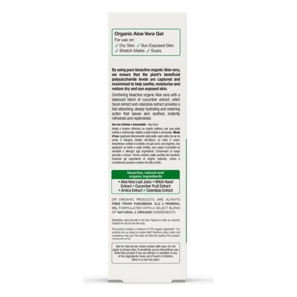 Kosteuttava aloe vera kylpygeeli Dr.Organic DR00238 200 ml