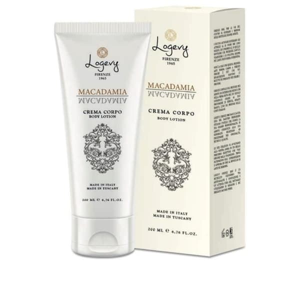LOGEVY - Body Cream - 200 ml tub Återfuktar och parfymerar huden - Macadamia