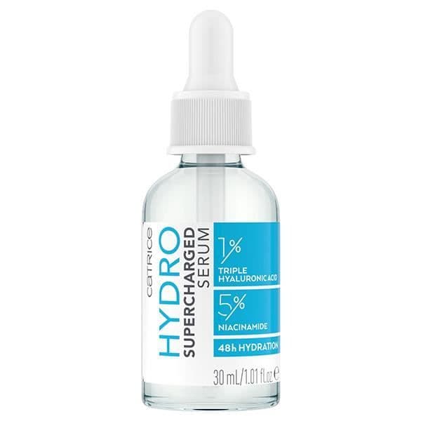 Catrice Facial Hydro Supercharged Super Moisturizing Serum - 30ml - Hyaluronsyra - Niacinamid