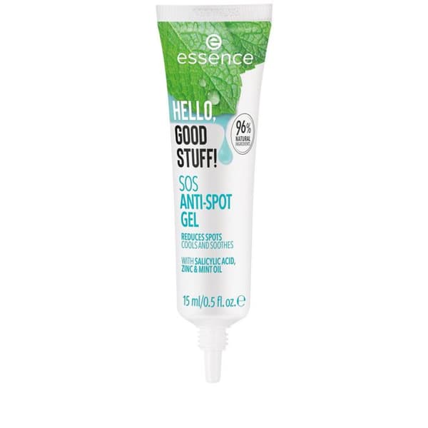 ESSENCE SOS Anti-Spot Face Gel - Hej, bra grejer! - Alla hudtyper - Gelstruktur
