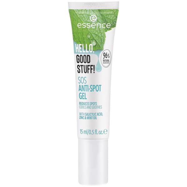 ESSENCE SOS Anti-Spot Face Gel - Hej, bra grejer! - Alla hudtyper - Gelstruktur