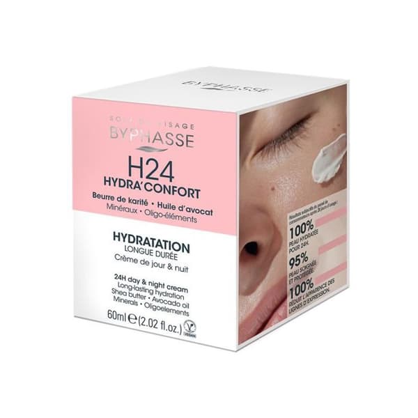 H24 dag & nattkräm Spårämnen Vitamin E 60ml