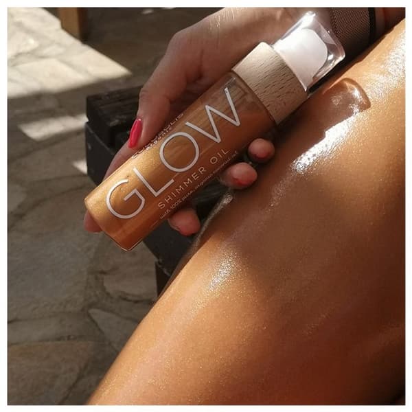 COCOSOLIS GLOW Shimmer Oil 110ml lyser upp, återfuktar