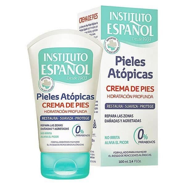 Fuktgivande fotkräm - Instituto Español - 100 ml - Atopisk hud - Känslig hud - Torr hud