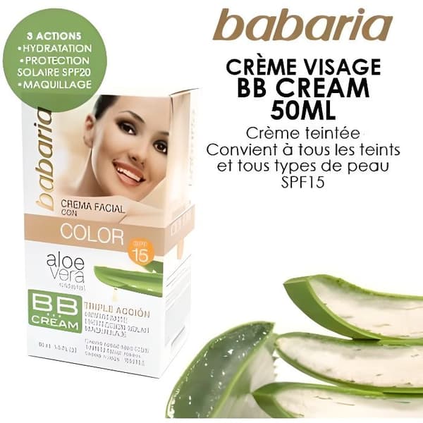 Babaria - Tonad Aloe Vera Face BB Cream...