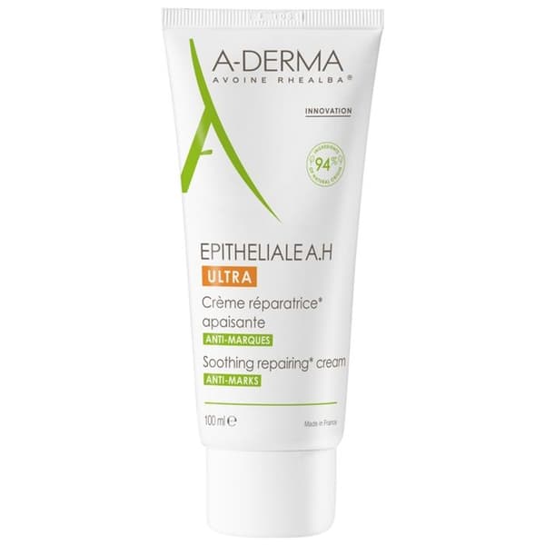 Crème Réparatrice - Aderma - Epithéliale AH Ultra - 100ml - Fuktighetsgivande - Lugnande - Reparativ