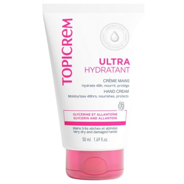 Handkräm - Topicrem - Ultra-Hydrerande - 50ml - Hypoallergen - Närande