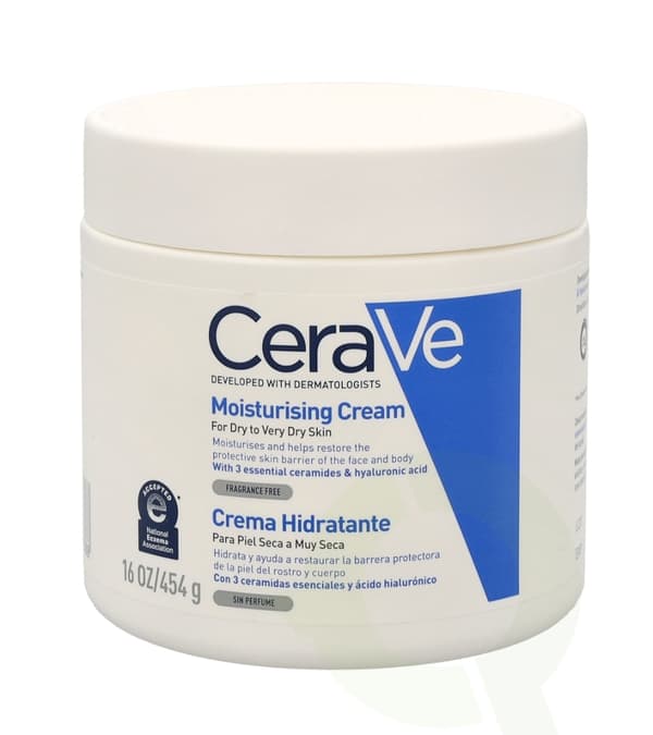Cerave Moisturising Cream 454 ml For Dry To Very Dry Skin