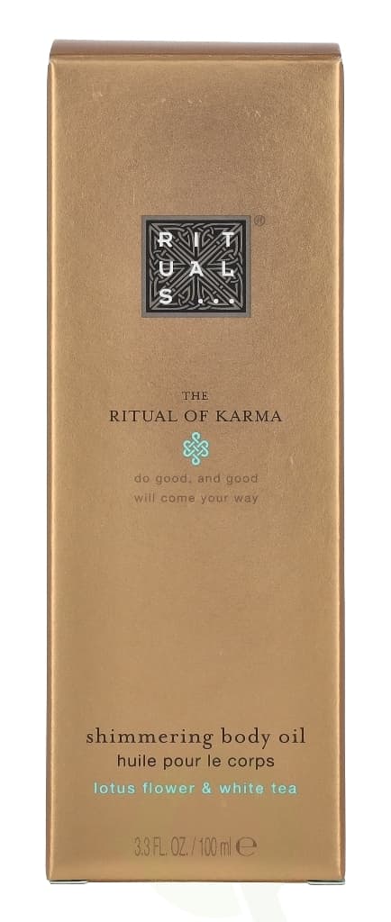 Rituals Karma Shimmering Body Oil 100 ml Lotus Flower & White Tea