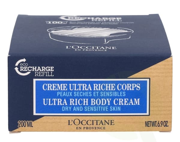 L'Occitane Shea Butter Ultra Rich Body Cream 200 ml Dry And Sensitive Skin