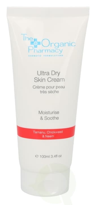 The Organic Pharmacy Ultra Dry Skin Cream 100 ml Moisturise & Sooth / Tamanu, Chickweed & Neem