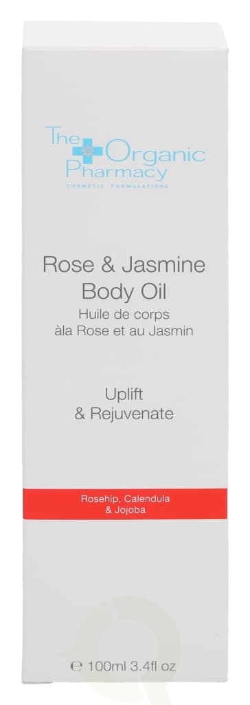 The Organic Pharmacy Rose & Jasmine Body Oil 100 ml Rosehip Canlendula & Jojoba