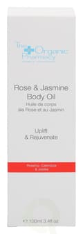 Miniatyrbild 4 av 4: The Organic Pharmacy Rose & Jasmine Body Oil 100 ml Rosehip Canlendula & Jojoba