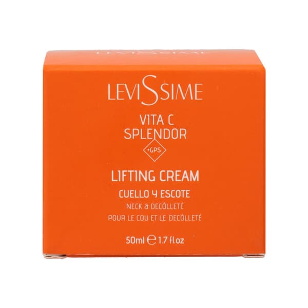 Hals- och dekolletagekräm Levissime Lifting Vitamina