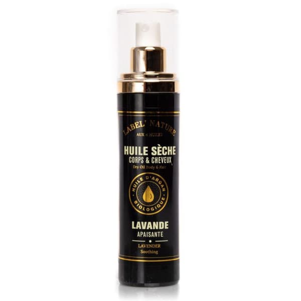 Torr kropps- och hårolja - Provence Naturetikett - Lugnande lavendel - Ej fet - 100 ml