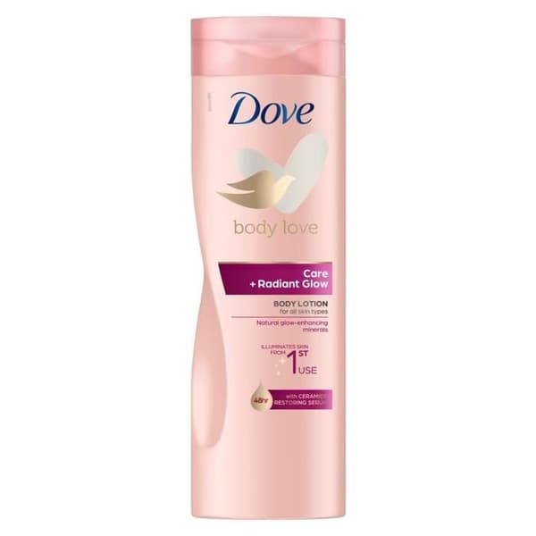 Dove Body Lotion Body Love Care Radiant Glow för alla hudtyper 400ml