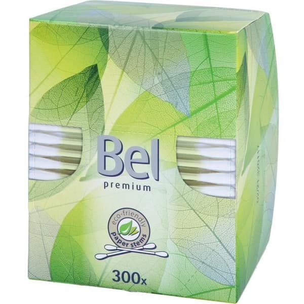 Bel Premium Wattestäbchen, 300 st Ätpinnar