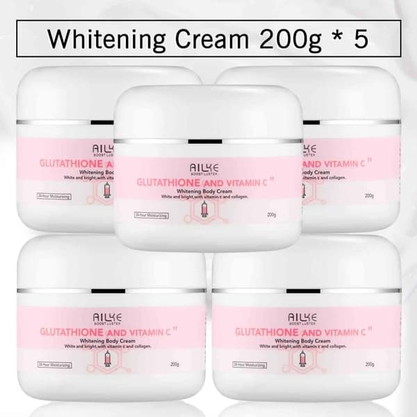 Koreansk Whitening Lotion, Reducerer Melanin, Vitamin C Mørkeplet Fjerner, 6 i 1 sæt